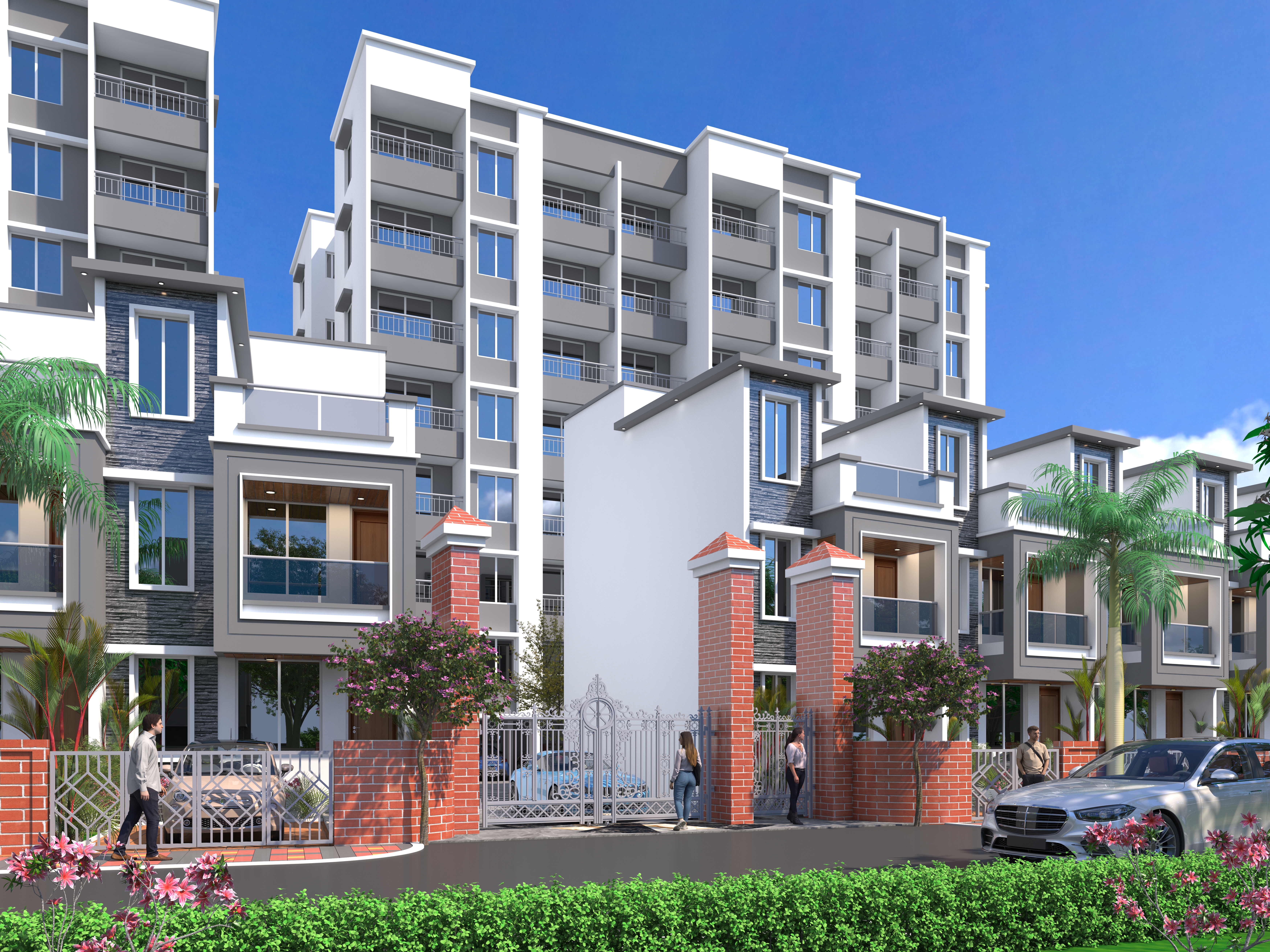 Residential Complex View